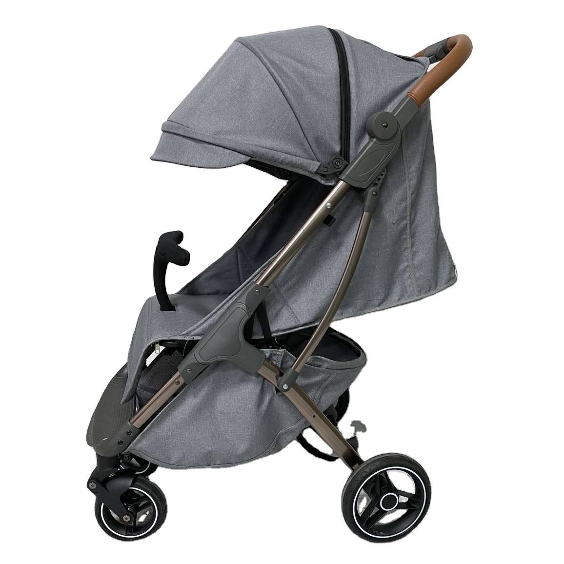 2020 New Lightweight Stroller One Hand Folding Portable Traveling Stroller Can Take To Plane